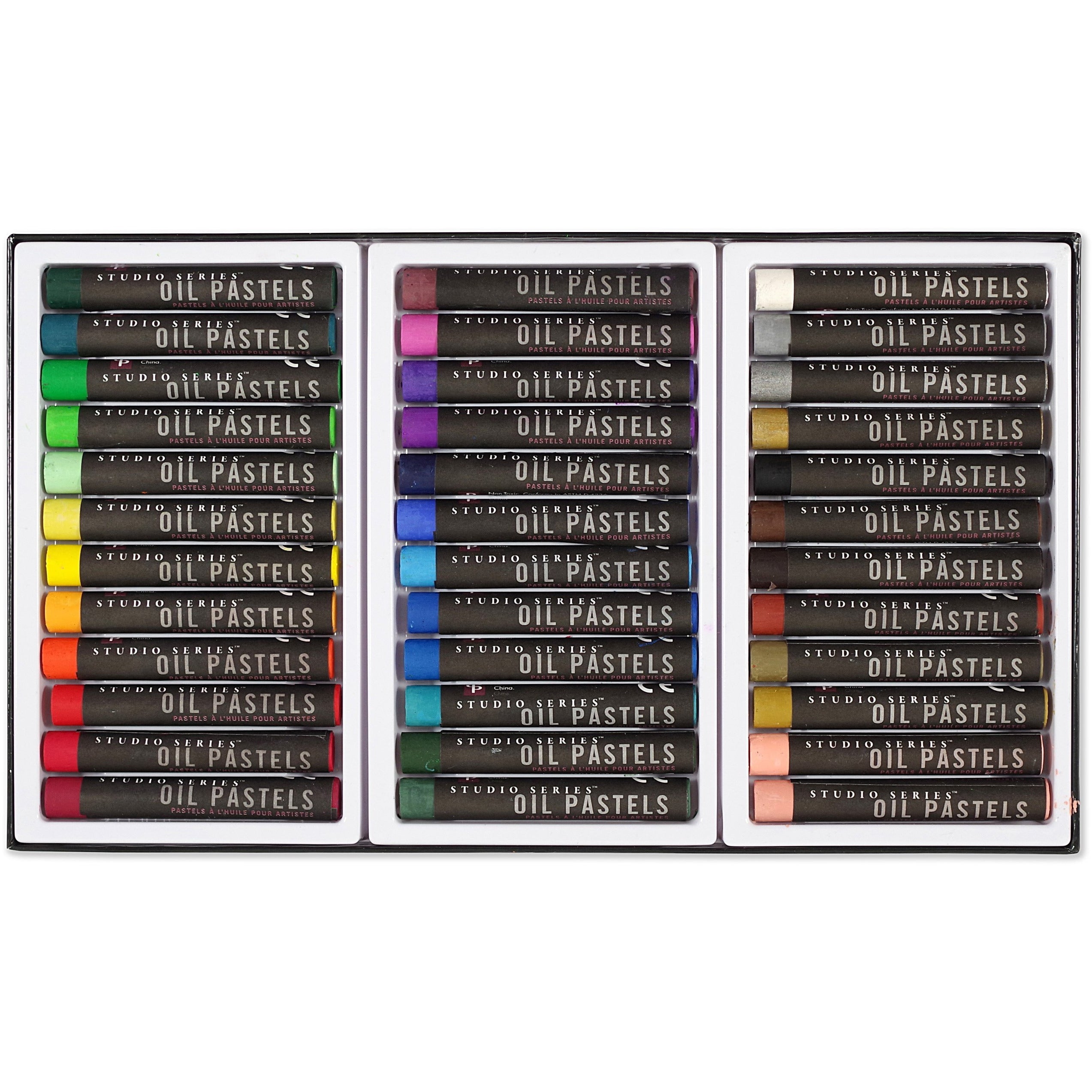 36 RICH VIVID COLORS OIL PASTELS