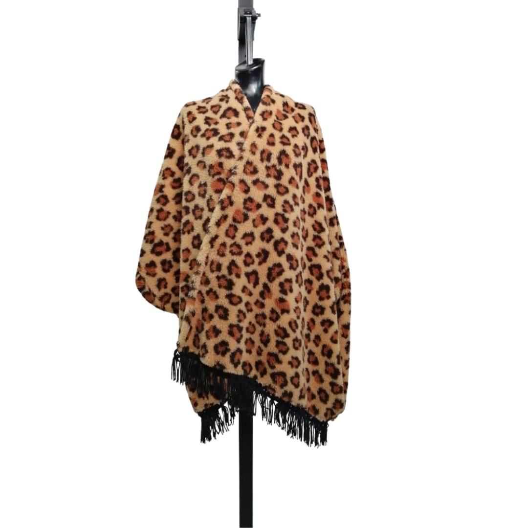 Poncho De Leopardo