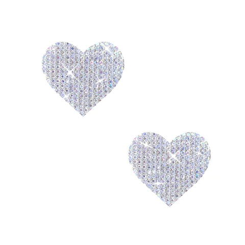 Razzle Dazzle Crystal Jewel Sparkle I Heart U Body Stickers 6 PK