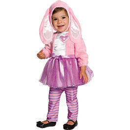 PINKY BUNNY BABY COSTUME