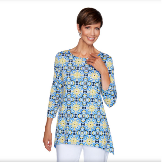 BLUSAS ROSADA Y AZUL CON DISEÑO X RUBY RD