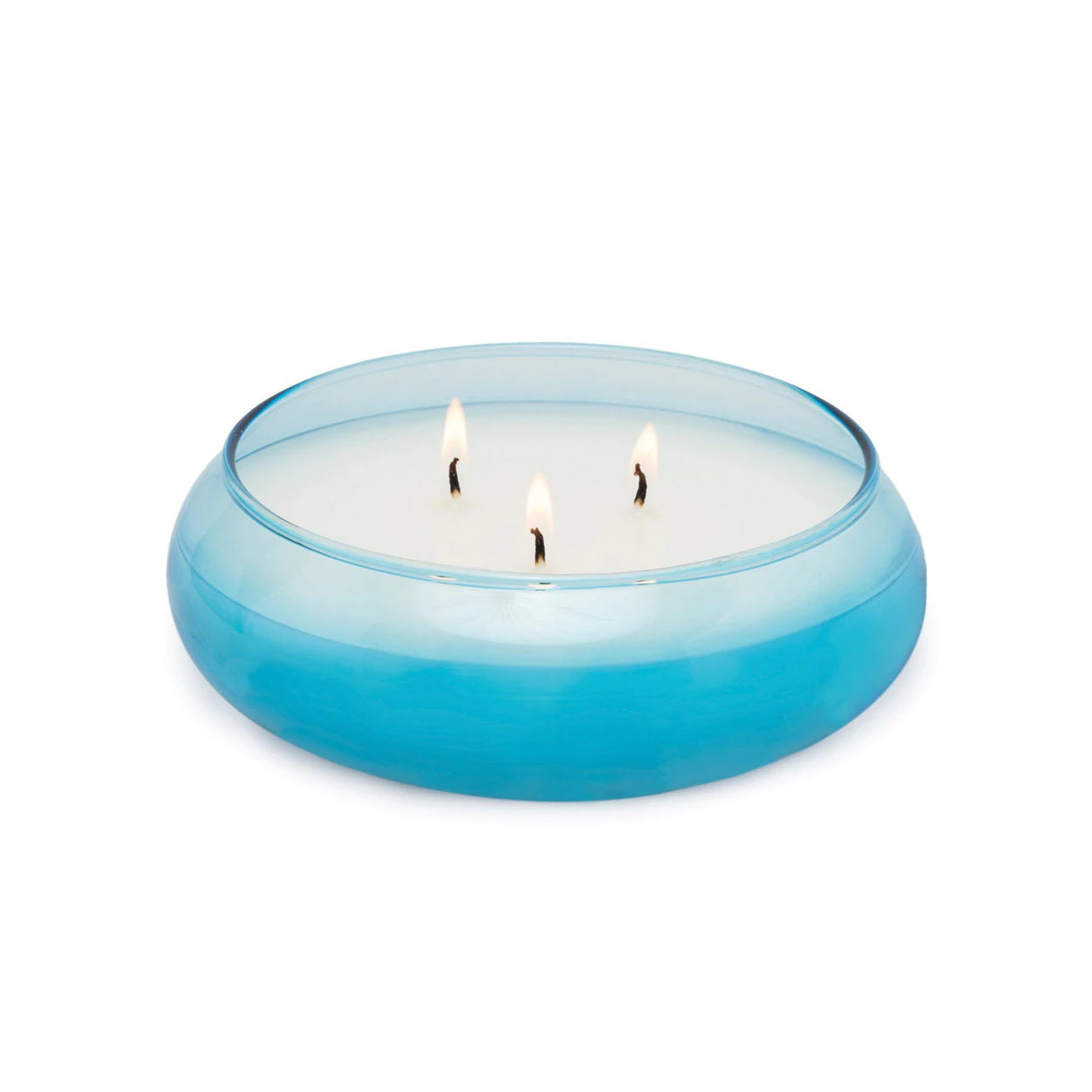 REALM 13.5 OZ BLUE LARGE GLASS BOWL - HAZE