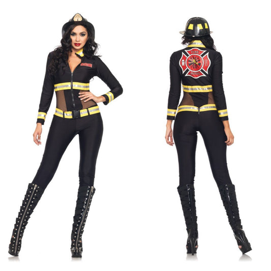 RED BLAZE FIREFIGHTER COSTUME