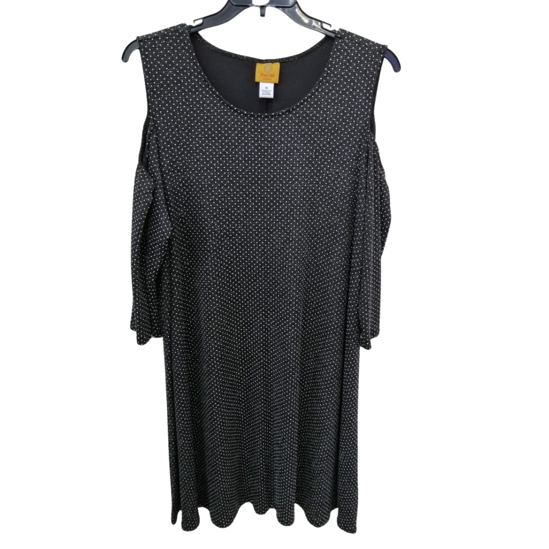 Vestido Negro con gris Ruby Rd X