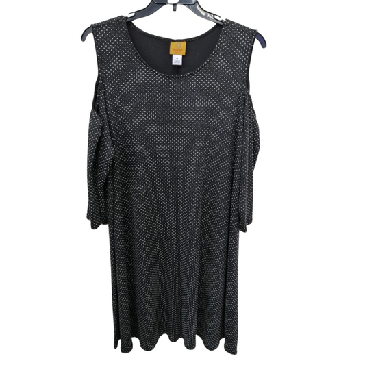 Vestido Negro con gris Ruby Rd X