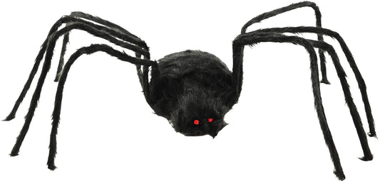 80" Furry Spider-Black