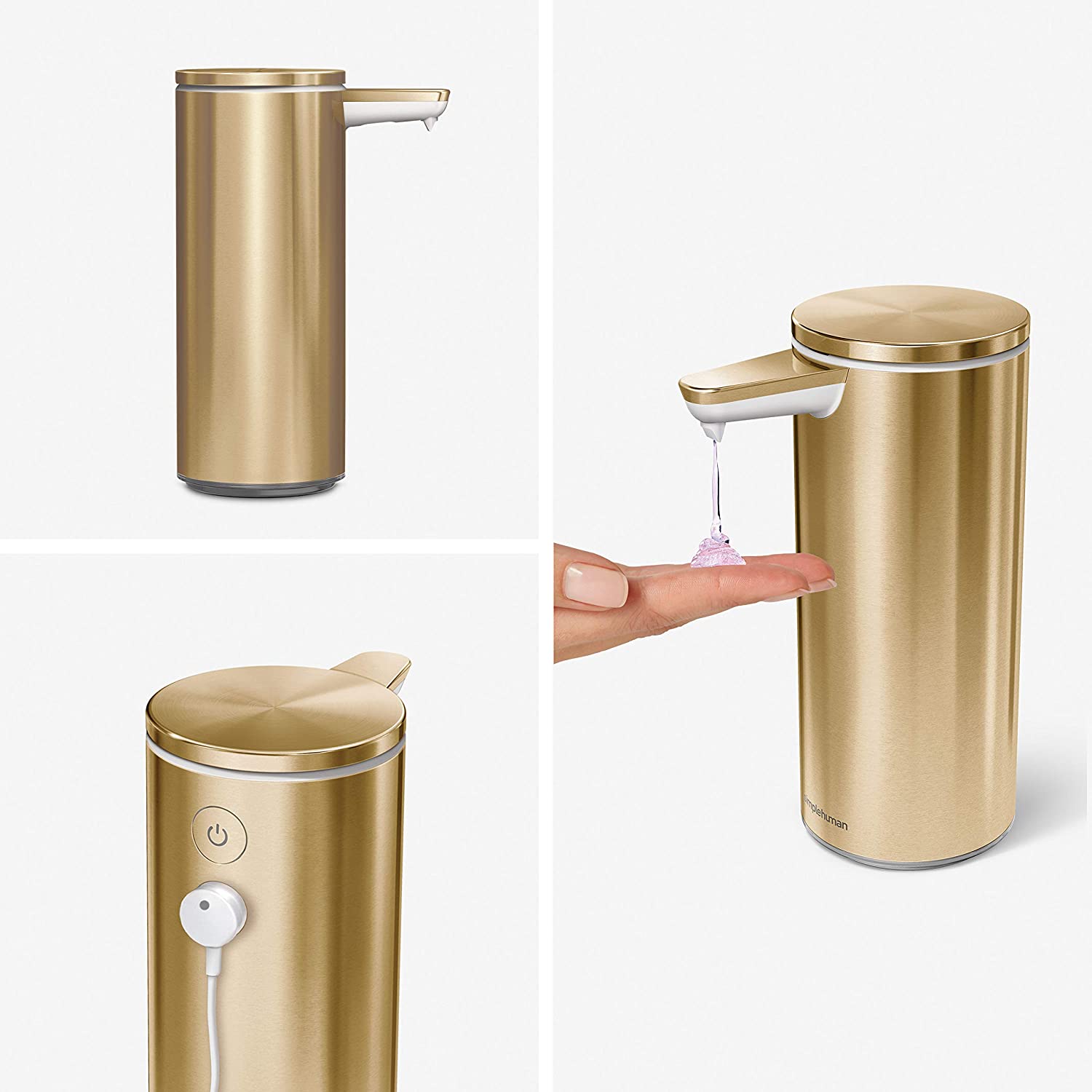 Touch-free Sensor Pump Brass Stainless Steel