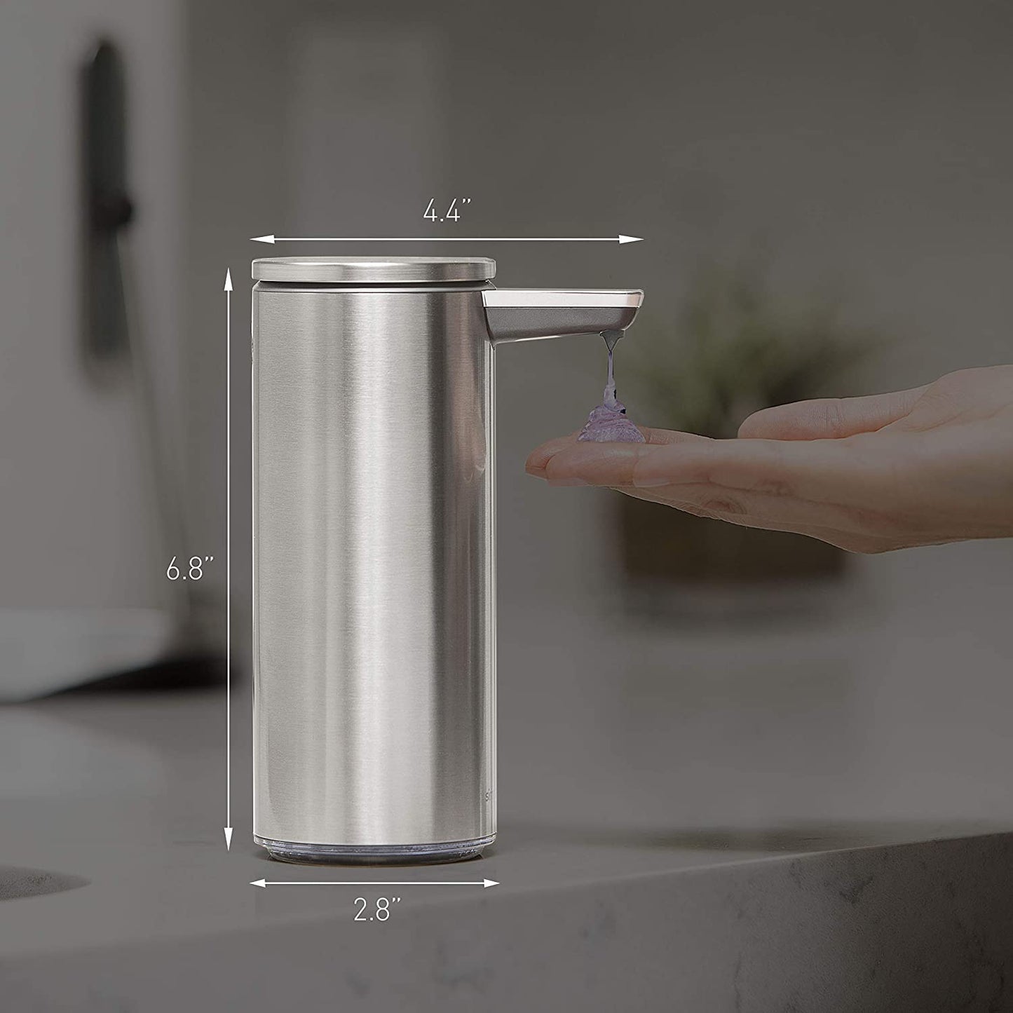 Touch-free Sensor Pump Brass Stainless Steel