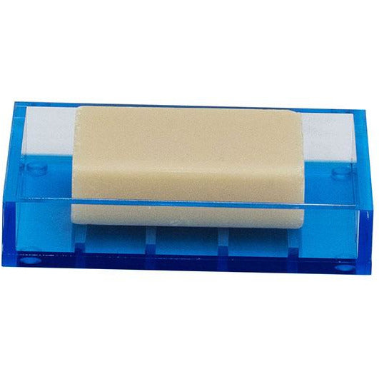 OCEAN SOAP DISH CLEAR