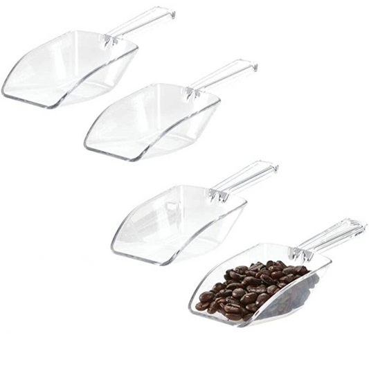 Set de 4 cucharas de medir acrílicas