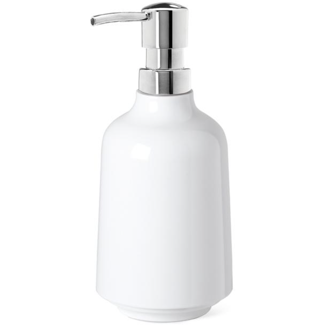 STEP SOAP PUMP  WHITE