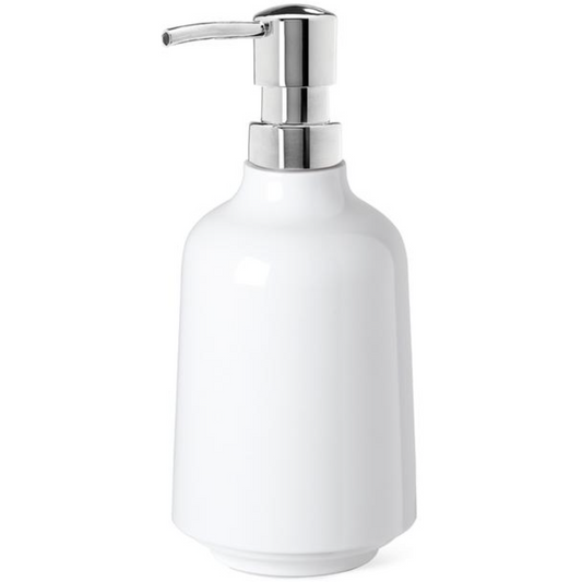 STEP SOAP PUMP  WHITE