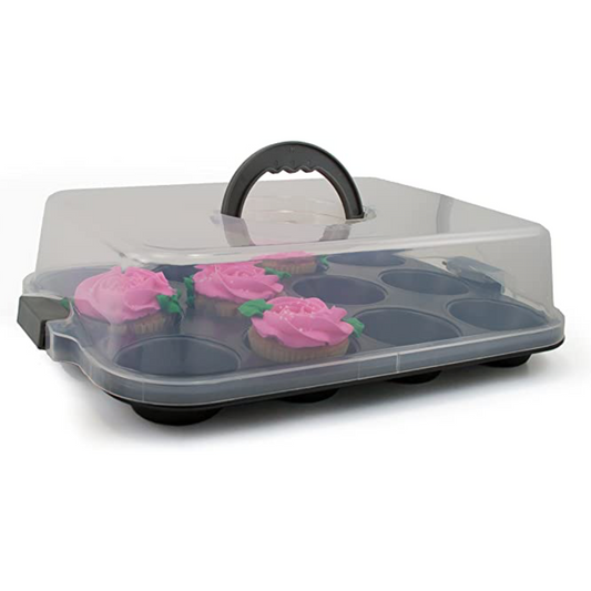 12 Cup Covered Muffin Pan