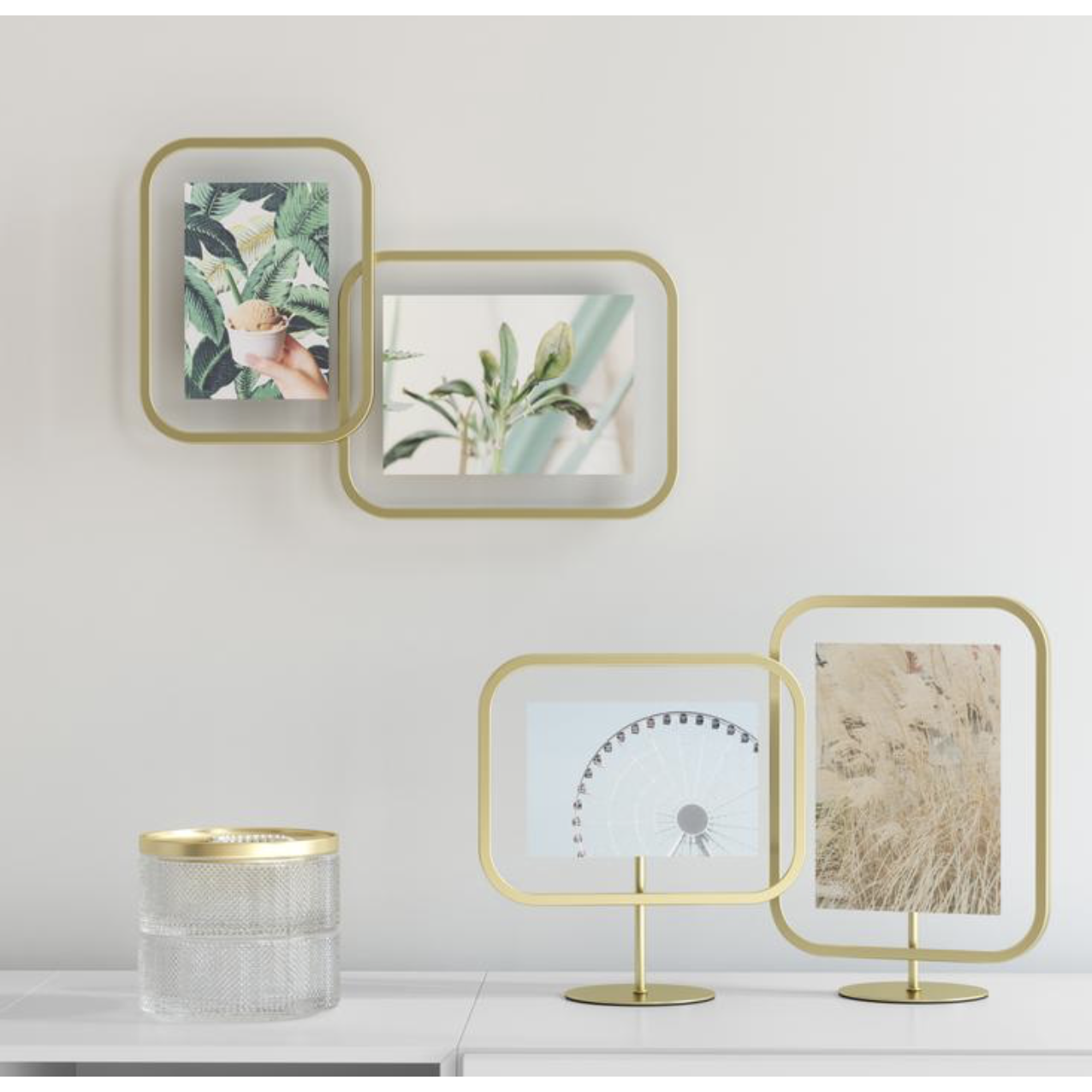 INFINITY SQROUNDPHOTO DISPLAY IN 3 COLORS