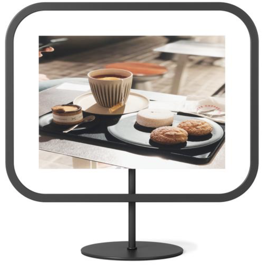 INFINITY SQROUNDPHOTO DISPLAY IN 3 COLORS