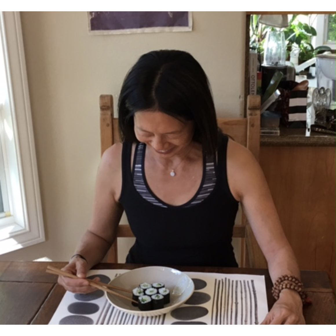 Bamboo &  Rocks  Paper Placemats