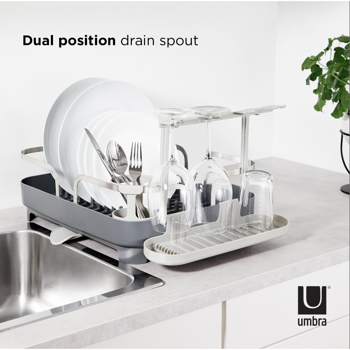 HOLSTER DISH RACK GREY