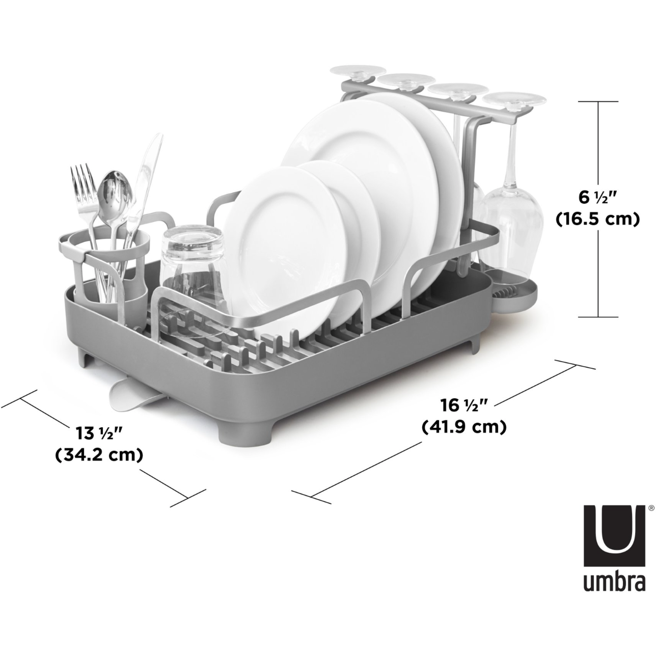 HOLSTER DISH RACK GREY