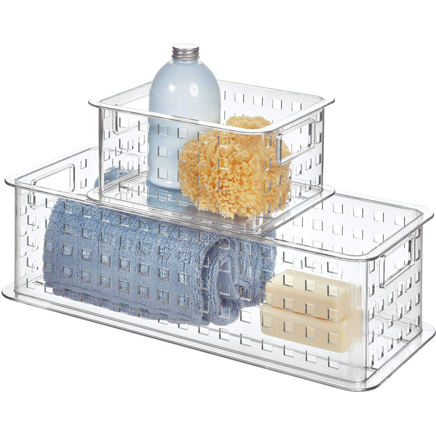 Long Stacking Basket  16.5" x 6.85" x 5.3"