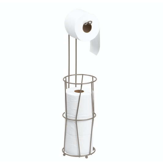 Satin Toilet Paper  Reserve and Dispenser