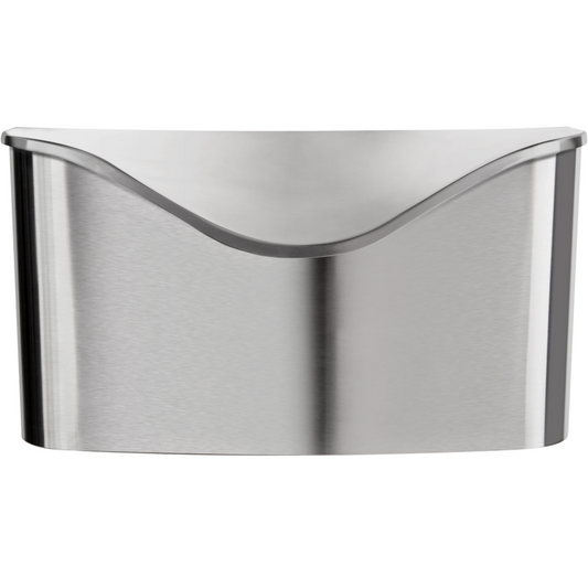Postino Mailbox Brushed Stainless Steel