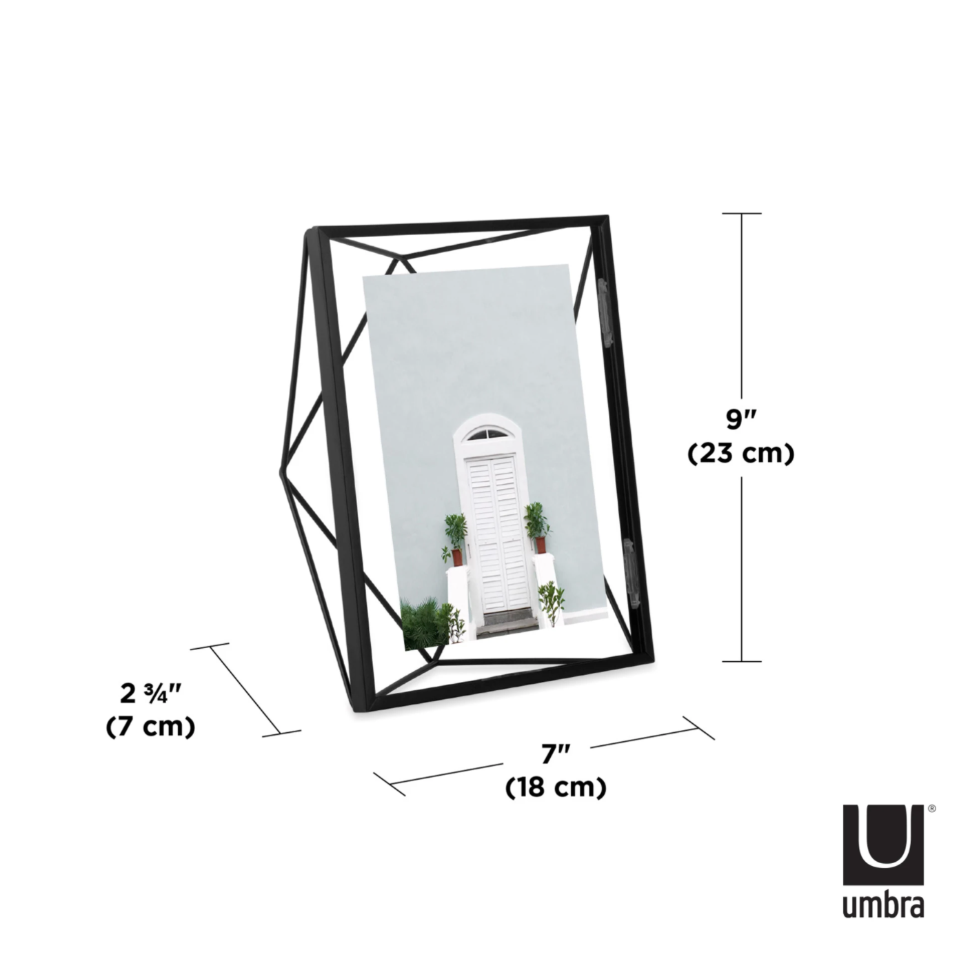 PRISMA PICTURE FRAME  BLACK  8" x 10"