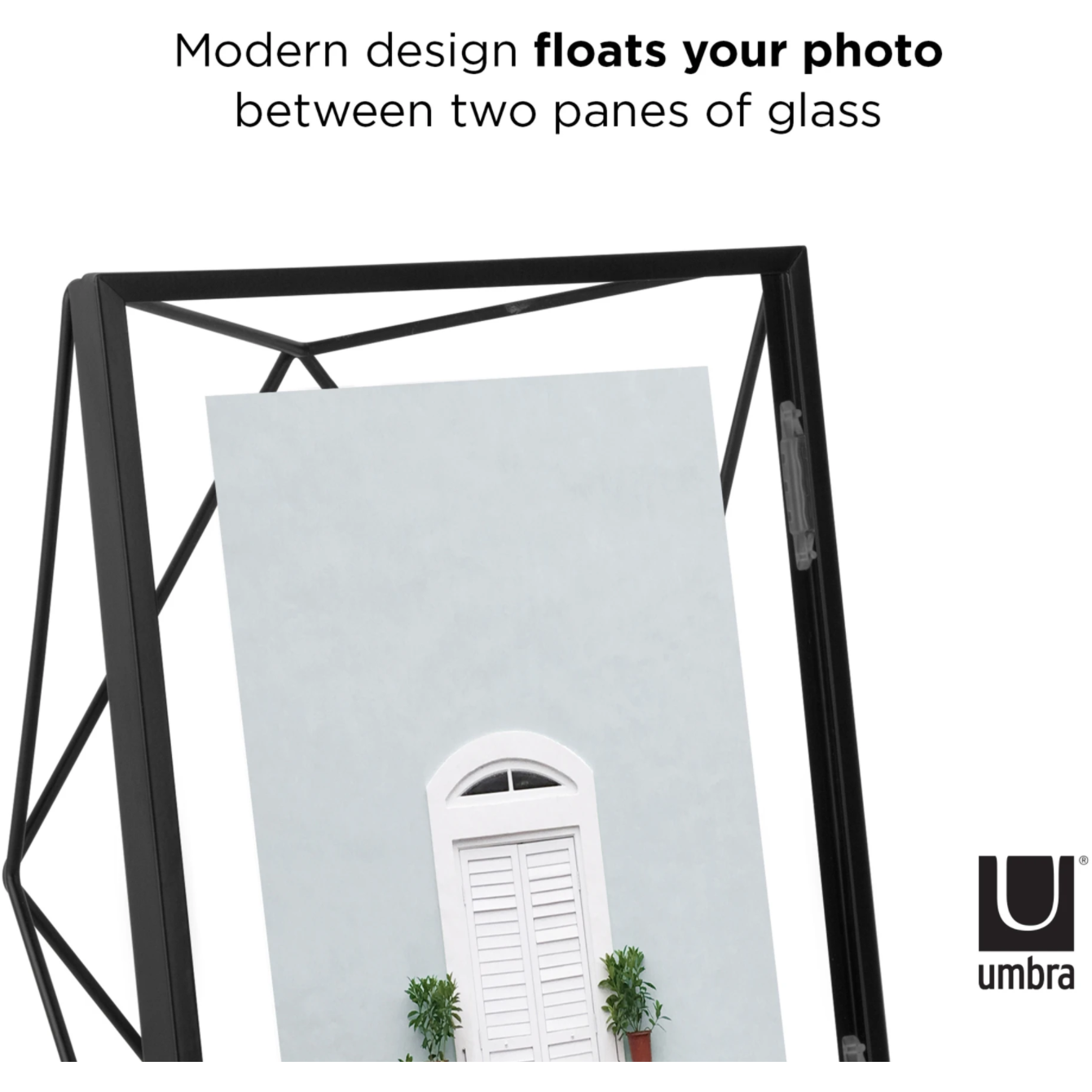 PRISMA PICTURE FRAME  BLACK  8" x 10"