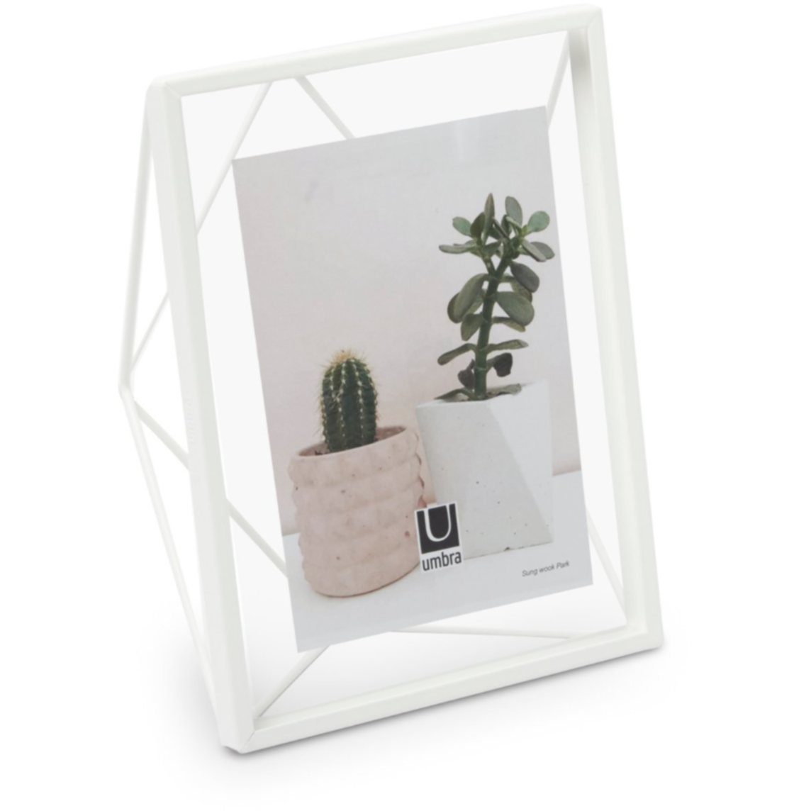 PRISMA PICTURE FRAME WHITE  5" x 7"
