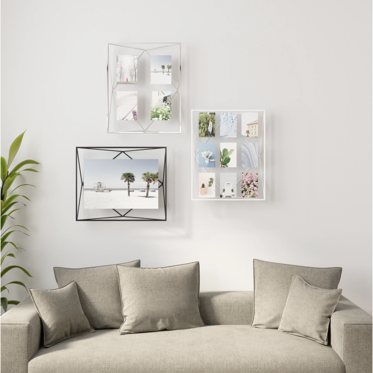 PRISMA GALLERY WHITE 22" x 18" x 3.63"