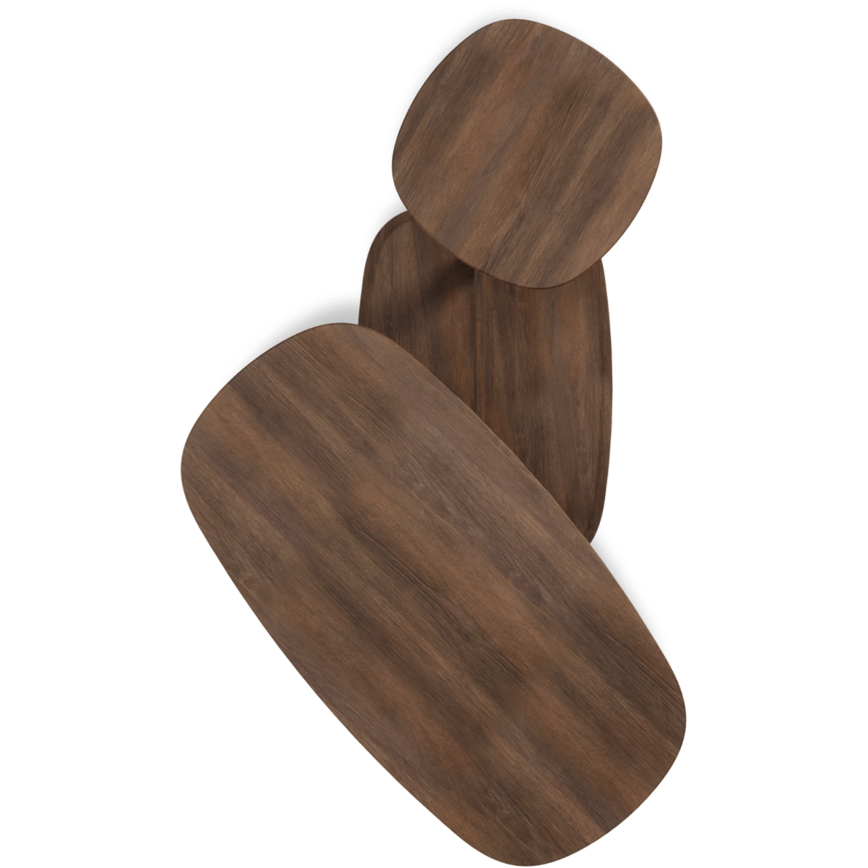 SWIVO SIDE TABLE AGED-WALNUT