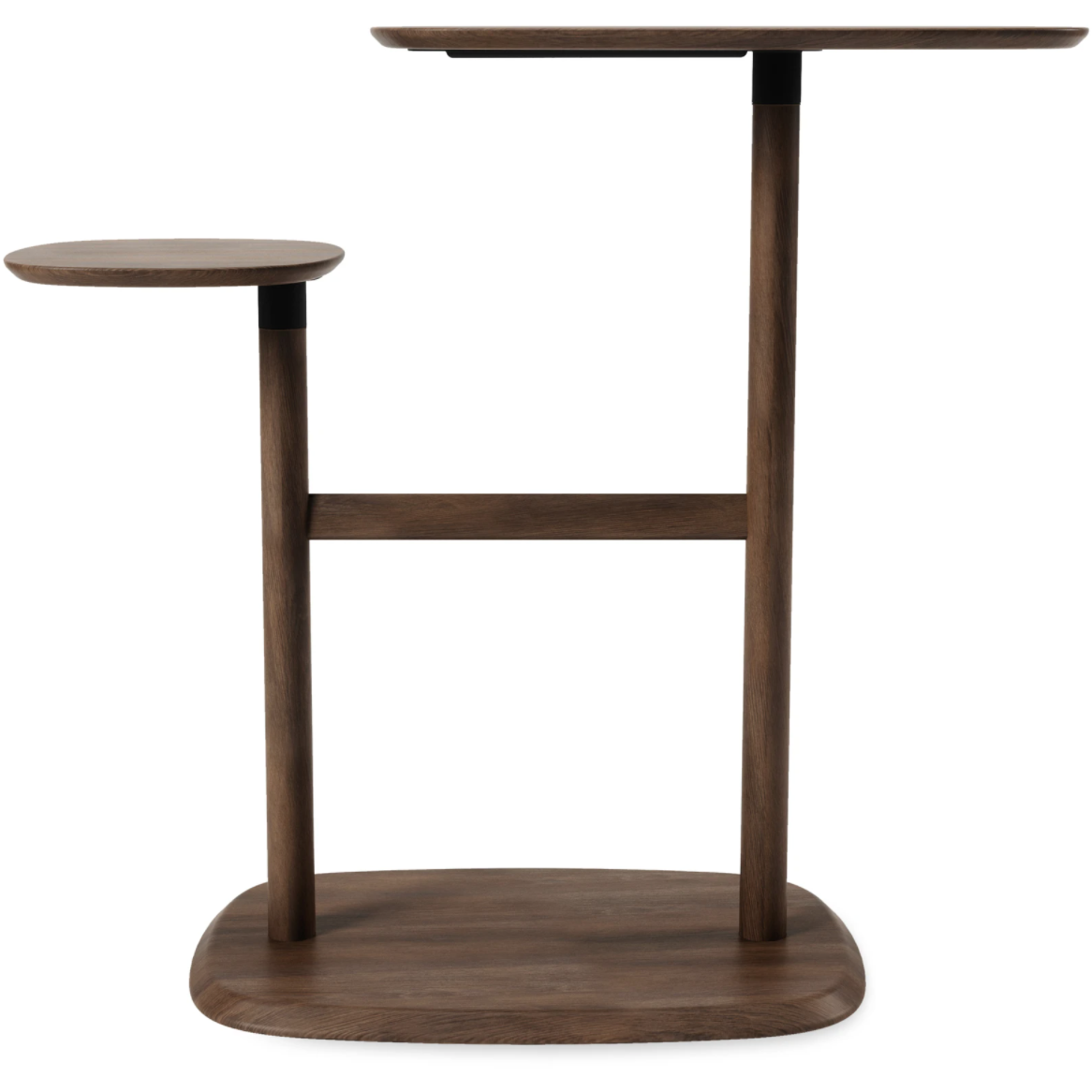 SWIVO SIDE TABLE AGED-WALNUT