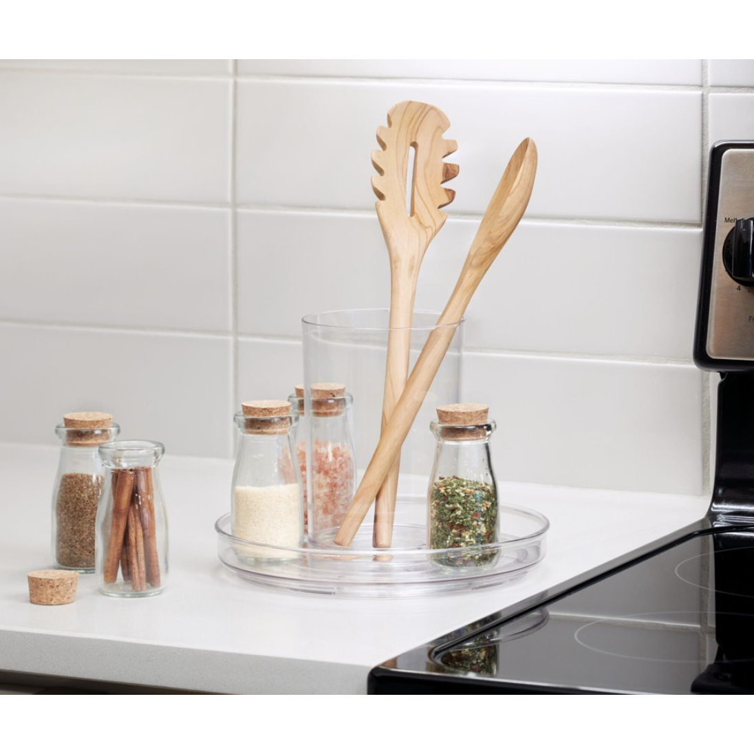 CLEAR TURNABLE - with middle compartment 9 »