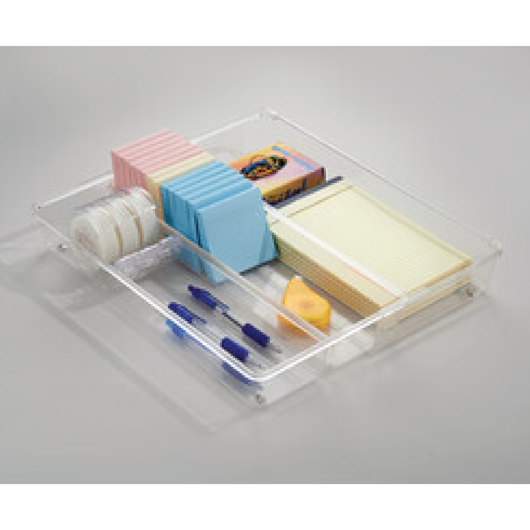 Expandable Drawer Organizer 8" x 15" x 2.5" Clear