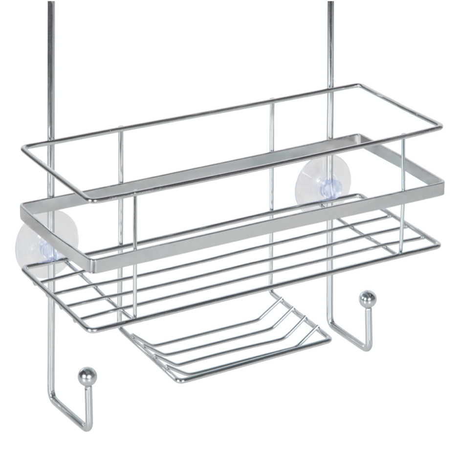 2 SHELF SHOWER CADDY CHROME