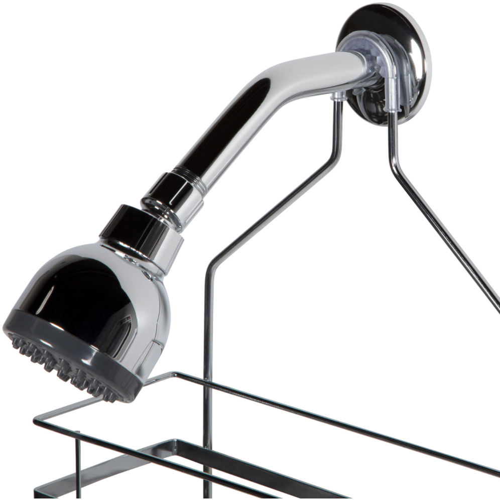 2 SHELF SHOWER CADDY CHROME