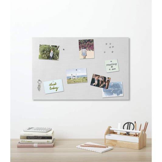 BULLETBOARD 30X20" WHITE