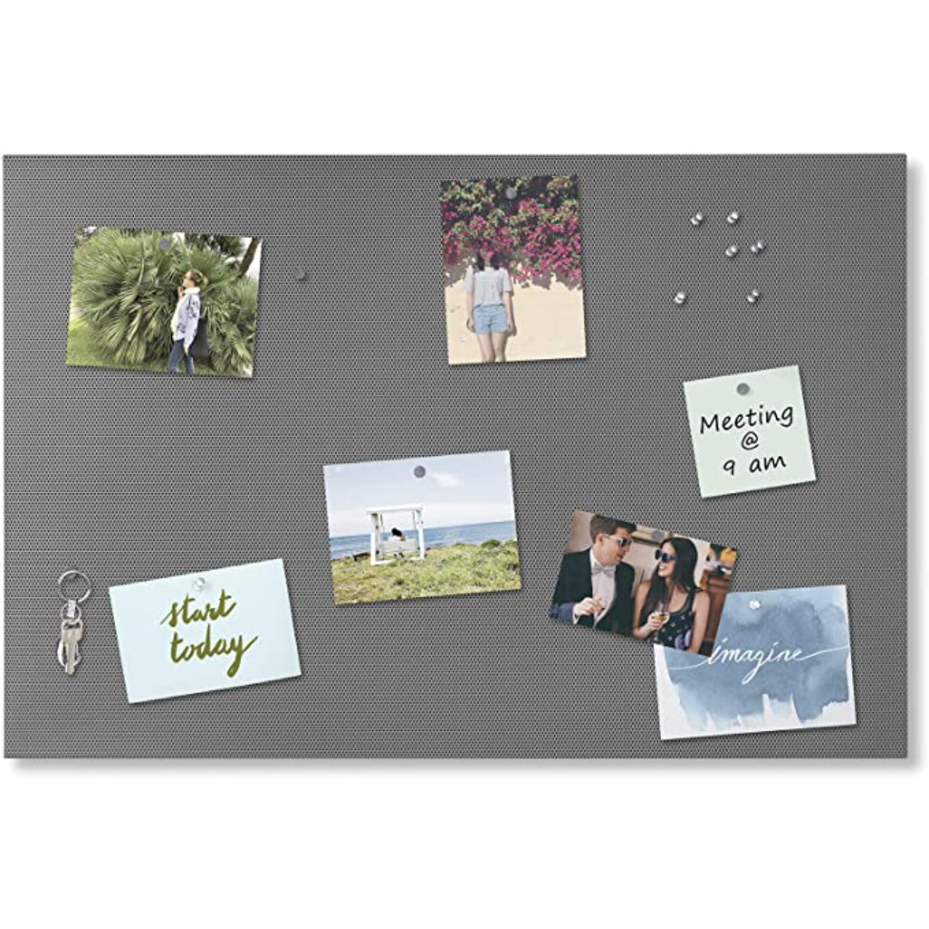BULLETBOARD  30X20" NICKEL