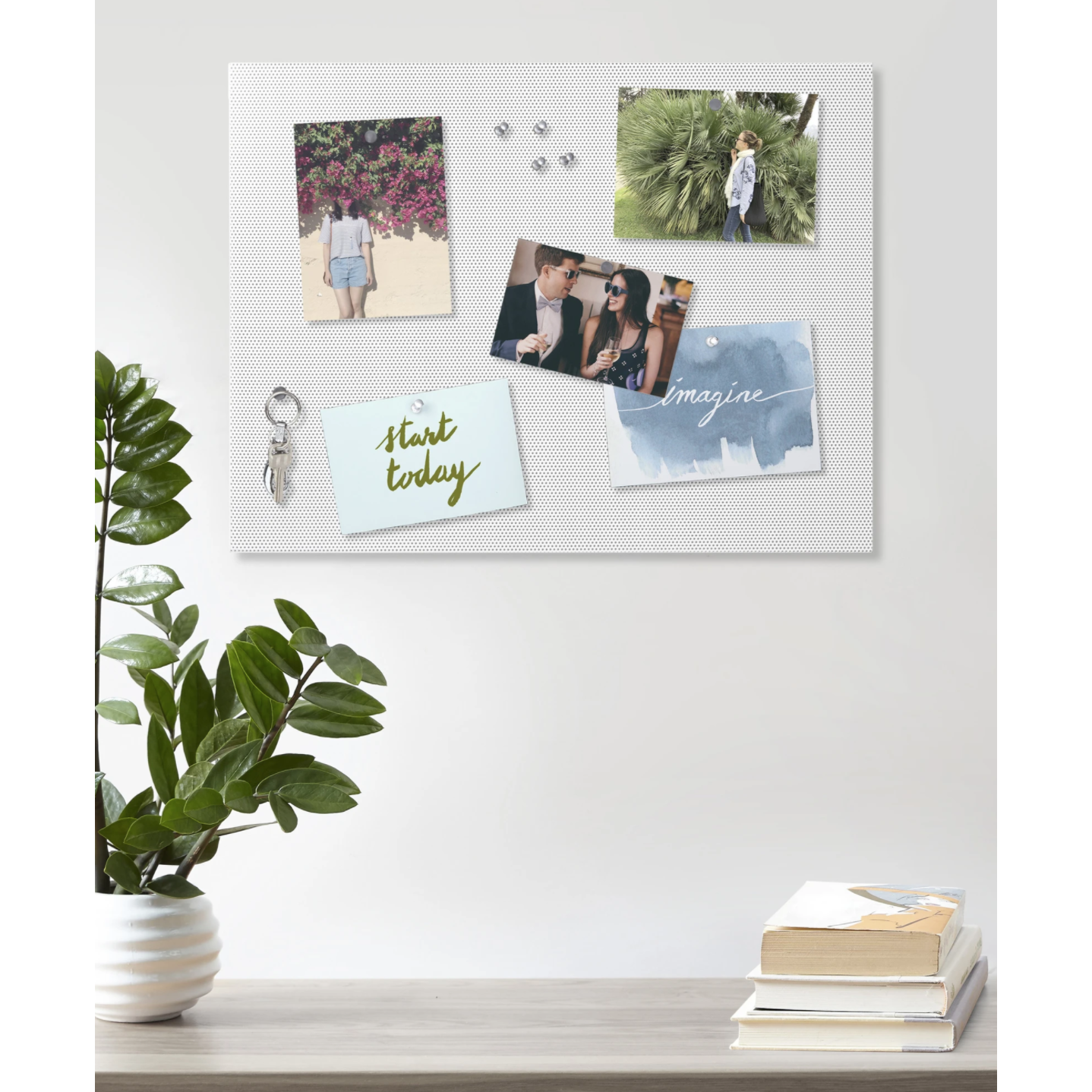 BULLETBOARD 15X21 IN WHITE