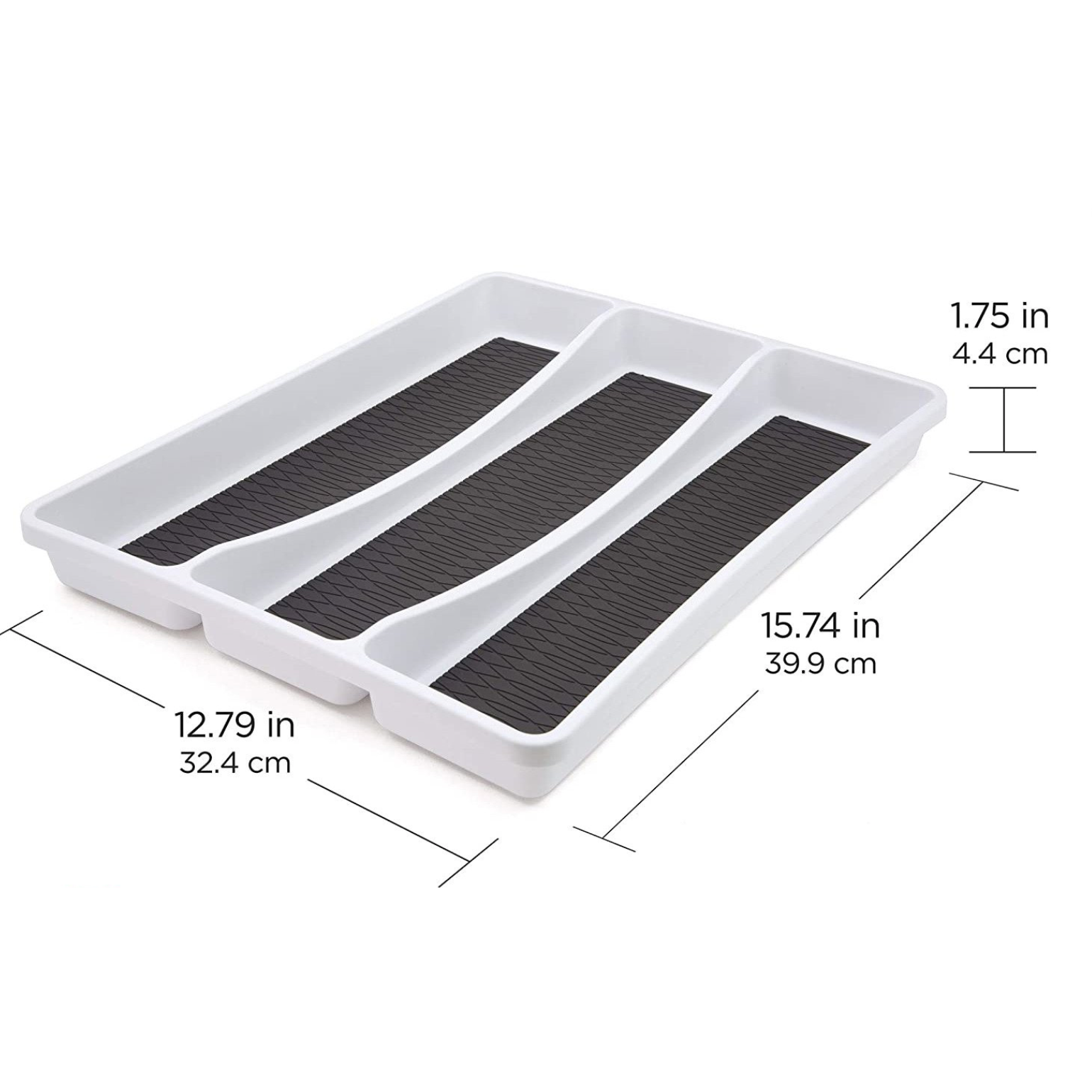 Organizador de cajones con 3 compartimentos