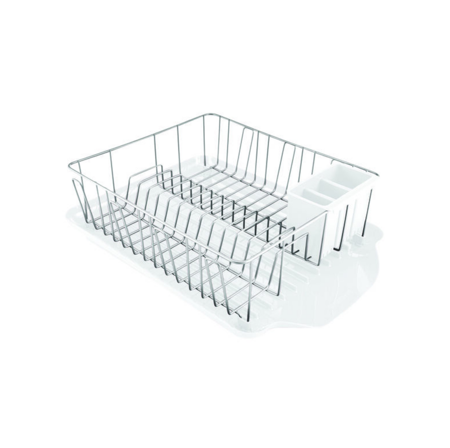 3 Piece Dish Rack White