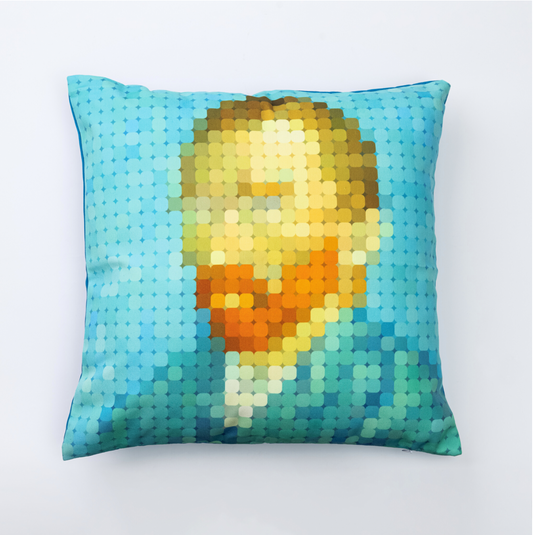 Funda de cojín  Pixel Art Van Gogh
