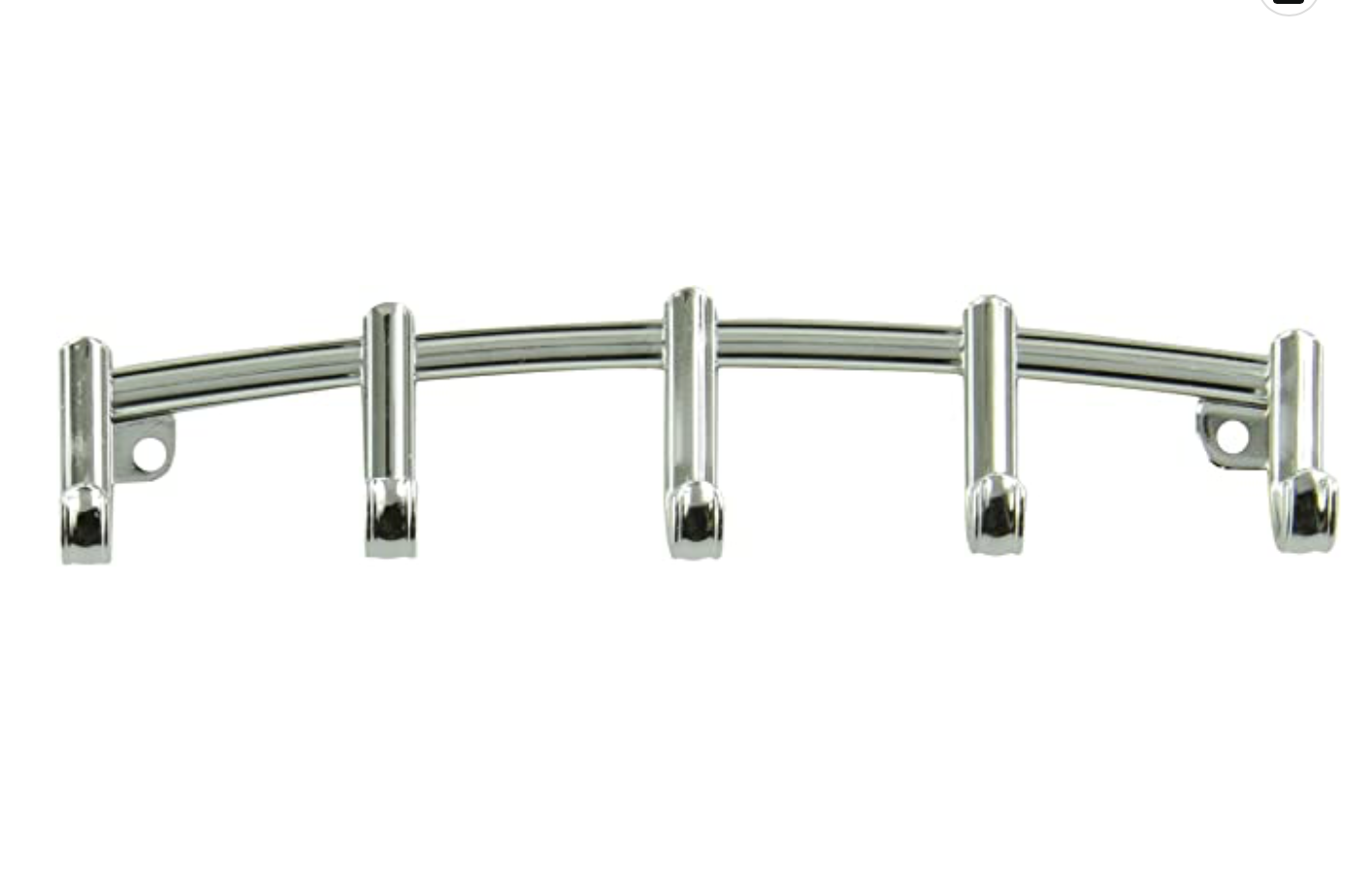 CHROME  WALL MOUNT KEY RACK