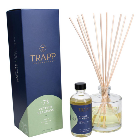 No. 73 Vetiver Seagrass 4 oz. Reed Diffuser Kit
