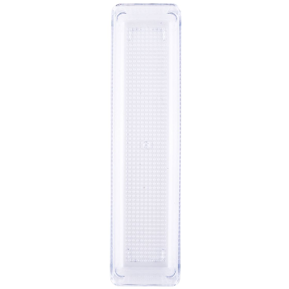 CLEAR  STACKING   ORGANIZER     12.8" x  3.3"  x  2"