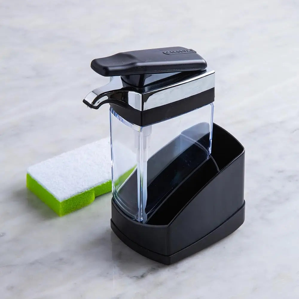 SINK SIDER W/SPONGE-BLACK/CHROME