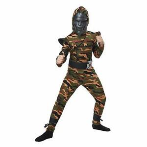 DESERT CAMO NINJA BOY COSTUME