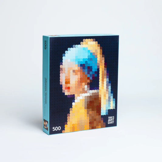 Rompecabeza Johannes Vermeer Pixel Art