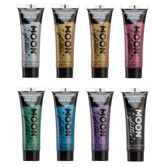 HOLOGRAPHIC GLITTER HAIR GEL