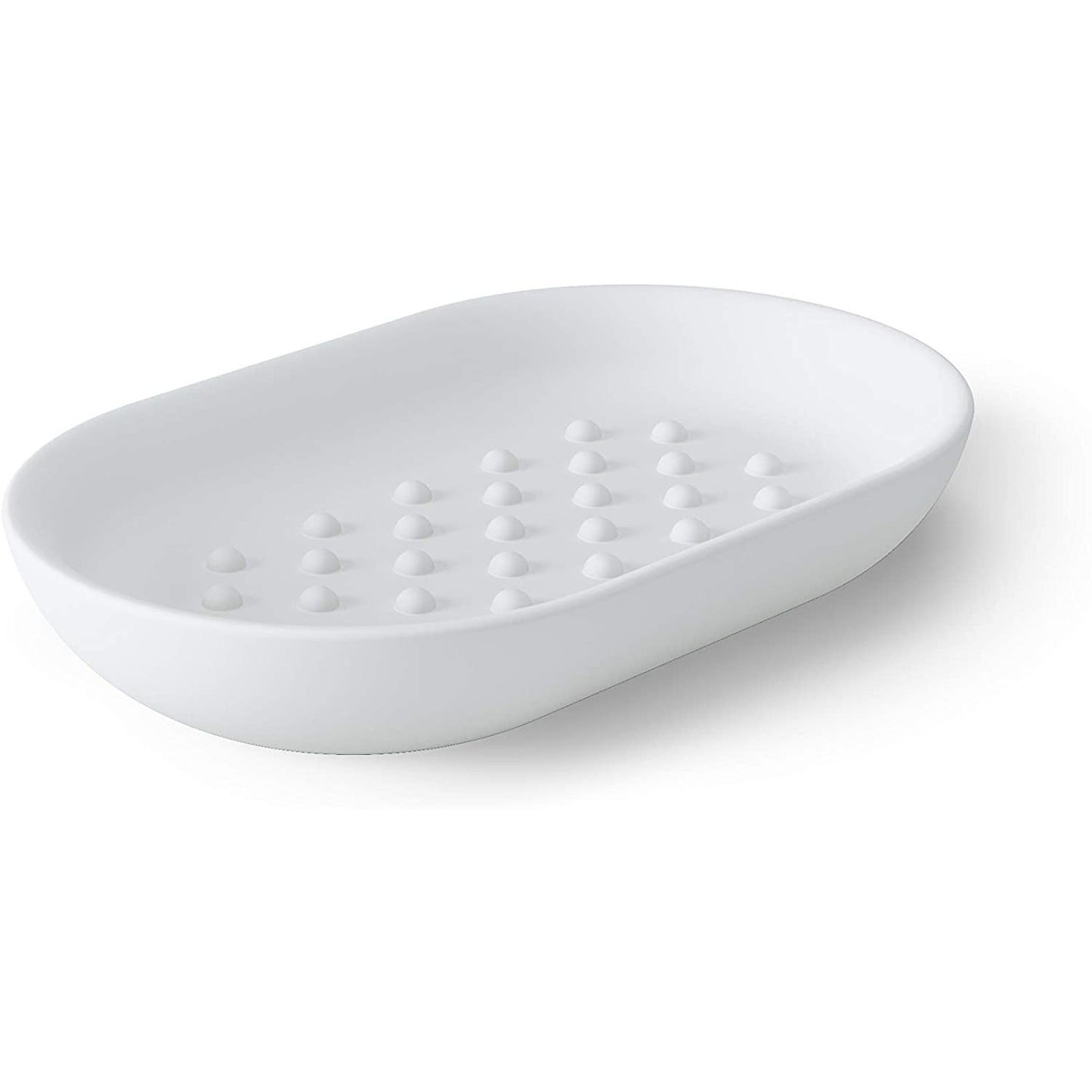JUNIP OVAL SOAP DISH  WHITE