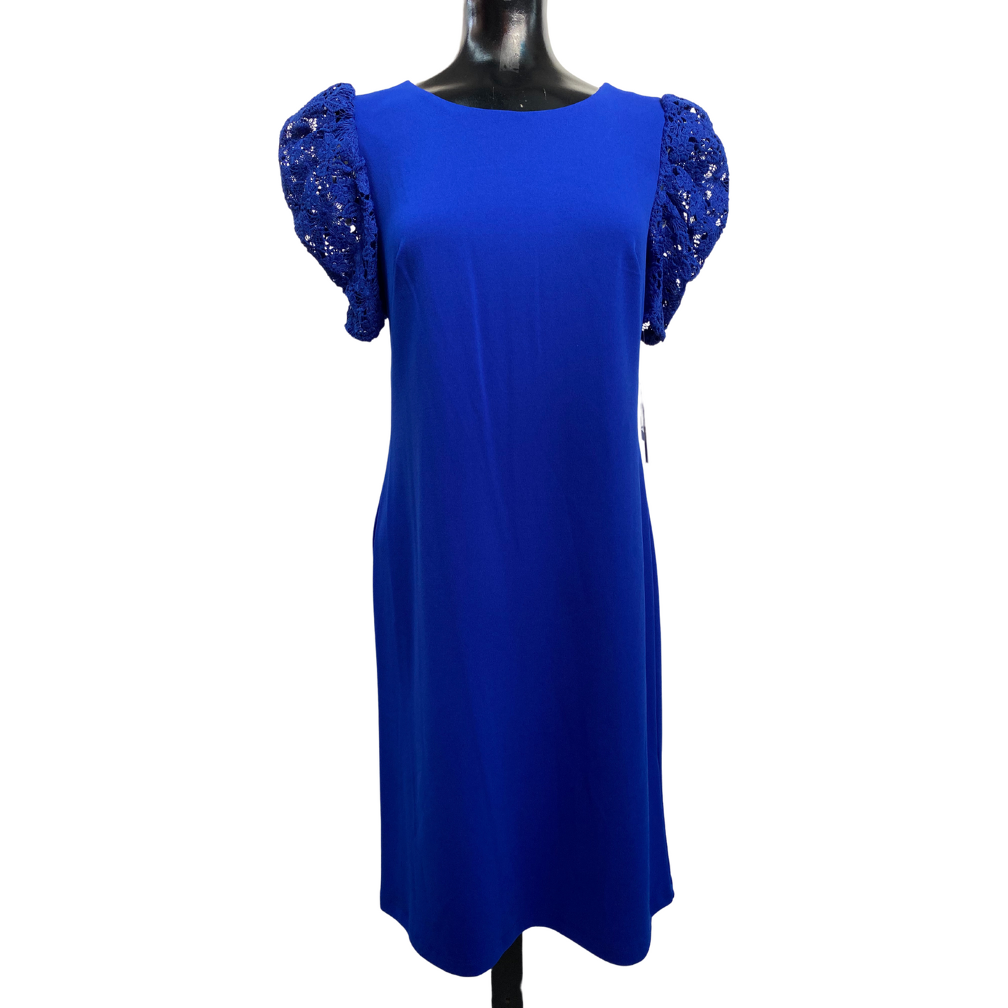 Vestido de Azul Vibrante